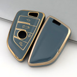 Gold TPU Car Key Cover For BMW Key Protect Case