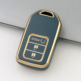 Gold TPU Car Key Cover For  Honda  Key Protect Case