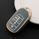 Gold TPU Car Key Cover For  Honda  Key Protect Case