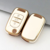 Gold TPU Car Key Cover For BAOJUN Key Protect Case