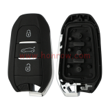 For Original New 2020 Peugeot 5008 508 3 button  Keyless Go Smart remote Key with 4A HITAG AES NCF29A1 128bit A3M05 434MHz FCCID: IM3A  Original key+afertermarket key blank