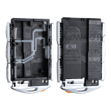 For Volvo 3+1 button smart Car Key Shell with orange color