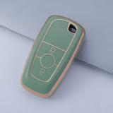 Gold TPU Car Key Cover For  Ford  Key Protect Case
