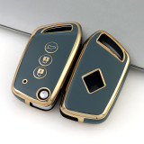 Gold TPU Car Key Cover For BAOJUN Key Protect Case