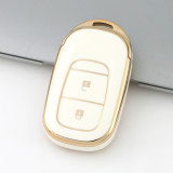 Gold TPU Car Key Cover For  Honda  Key Protect Case