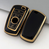 Gold TPU Car Key Cover For BMW Key Protect Case