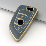 Gold TPU Car Key Cover For BMW Key Protect Case