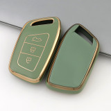 Gold TPU Car Key Cover For BAOJUN Key Protect Case