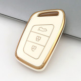 Gold TPU Car Key Cover For BAOJUN Key Protect Case