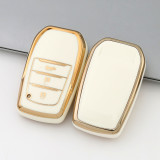Gold TPU Car Key Cover For  TOYOTA  Key Protect Case
