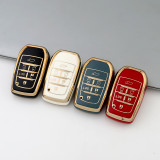 Gold TPU Car Key Cover For  TOYOTA  Key Protect Case