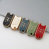 Gold TPU Car Key Cover For  Honda  Key Protect Case