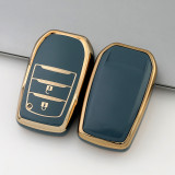 Gold TPU Car Key Cover For  TOYOTA  Key Protect Case