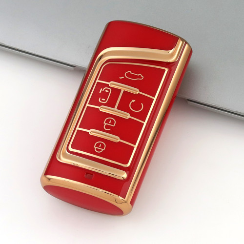 Gold TPU Car Key Cover For Trumpchi  Key Protect Case