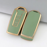 Gold TPU Car Key Cover For  Volkswagen Key Protect Case