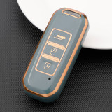 Gold TPU Car Key Cover For BAOJUN Key Protect Case