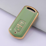 Gold TPU Car Key Cover For  Honda  Key Protect Case