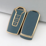 Gold TPU Car Key Cover For  Volkswagen Key Protect Case