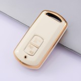 Gold TPU Car Key Cover For  Honda  Key Protect Case