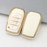 Gold TPU Car Key Cover For  TOYOTA  Key Protect Case