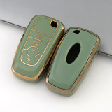 Gold TPU Car Key Cover For  Ford  Key Protect Case