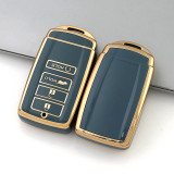 Gold TPU Car Key Cover For  Honda  Key Protect Case