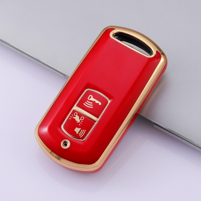 Gold TPU Car Key Cover For  Honda  Key Protect Case