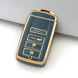 Gold TPU Car Key Cover For  Honda  Key Protect Case
