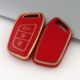 Gold TPU Car Key Cover For BAOJUN Key Protect Case