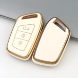 Gold TPU Car Key Cover For BAOJUN Key Protect Case