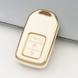 Gold TPU Car Key Cover For  Honda  Key Protect Case