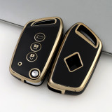 Gold TPU Car Key Cover For BAOJUN Key Protect Case