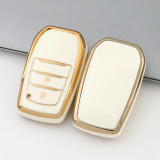 Gold TPU Car Key Cover For  TOYOTA  Key Protect Case
