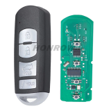 Copy KYDZ For Mazda CX7 CX9 2/4 button  Modified Smart Remote Key with 315MHz Model: SKE11B-01 / SKE11B-02 FCC ID: BGBX1T458SKE11A01