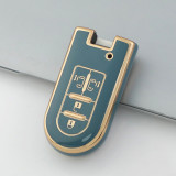 Gold TPU Car Key Cover For  TOYOTA  Key Protect Case