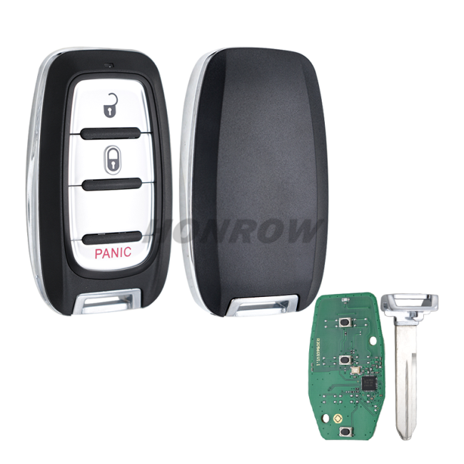 For Chrysler Pacifica 2+1 button Smart Key Proximity Keyless with NCF29AxMTT HITAG AES  4A chip 433mhz FCC ID: M3N-97395900 P/N: 68217827AC