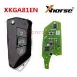 Xhorse XKGA81EN  XK Series Wired Remotes GA08 Style 3 Buttons for VVDI2 English version