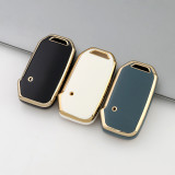 Gold TPU Car Key Cover For  Kia  Key Protect Case