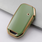 Gold TPU Car Key Cover For  Kia  Key Protect Case