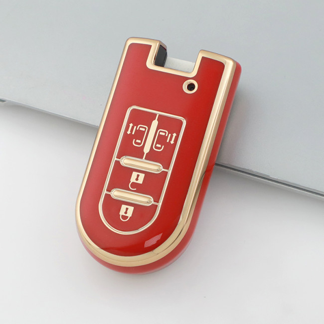 Gold TPU Car Key Cover For  TOYOTA  Key Protect Case