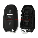 For Original New 2020 Peugeot 5008 508 3 button  Keyless Go Smart remote Key with 4A HITAG AES NCF29A1 128bit A3M05 434MHz FCCID: IM3A  Original key+afertermarket key blank