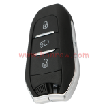 For Original New 2020 Peugeot 5008 508 3 button  Keyless Go Smart remote Key with 4A HITAG AES NCF29A1 128bit A3M05 434MHz FCCID: IM3A  Original key+afertermarket key blank