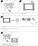 Autel MaxiVCI VCI 200 Used With Tablets MS906 PRO ITS600K8 Interface ABS DPF EPB SAS SRS TPMS Bluetooth