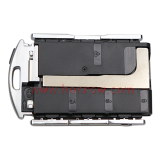 For Volvo Smart Key 3+1 button with  433MHz H Chip  RF430 / 8A / H CHIP FCC ID: YGOHUF8432 IC:4008C-HUF8432 Model:HUF8423