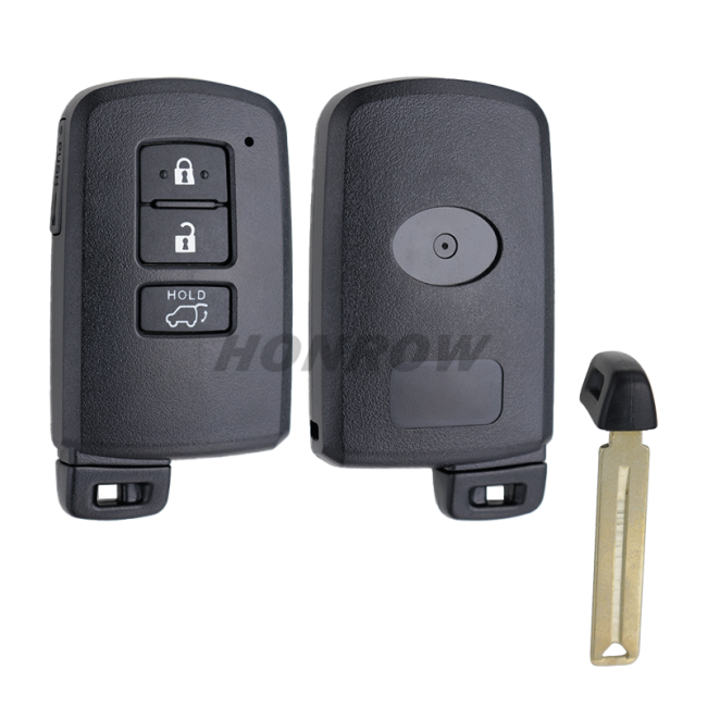 For Toyota 3 button remote key shell