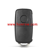 For VW 2+1 button remote key blank with panic button
