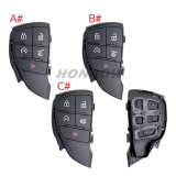 For Cadillac CT4 CT5 4+1 button smart remote key with ID49 chip 434 Mhz  PN: 13538860 / YG0G20TB1