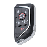 For Cadillac Corvette C8 5+1 button smart remote key with ID49 chip 434 Mhz FCC ID: YG0G20TB1 P/N: 13538852, 13547762, 13554499