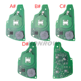 For Cadillac CT4 CT5 +1 button smart remote key with ID49 chip 434 Mhz  PN: 13538860 / YG0G20TB1