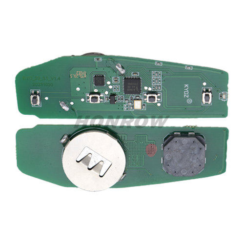For 2021 BYD QIN PLUS 4 button remote key with 46E chip 433.62mhz FSK